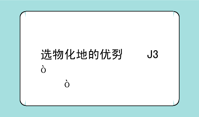 选物化地的优势和缺点？